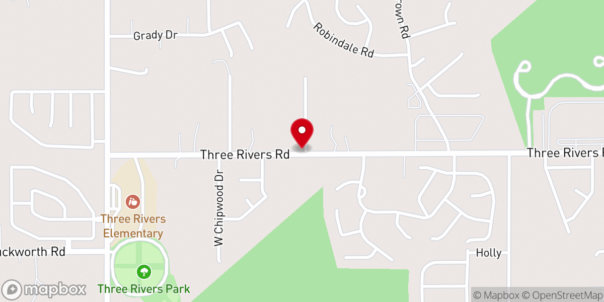 Map showing location of Perfect Peace Christian Ministries