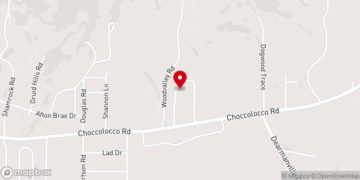 Map showing location of Iglesia Nueva Vida Inc