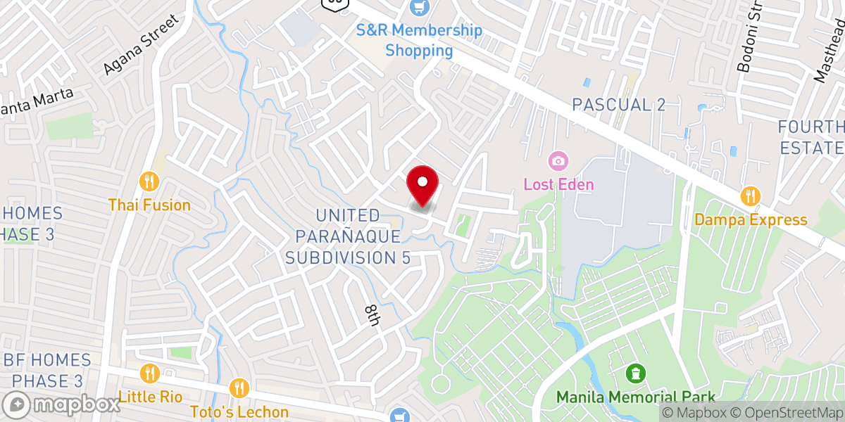 Map showing location of Pentecostal Missionary Church Of Christ