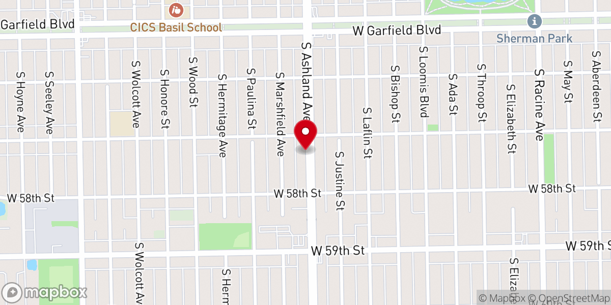Map showing location of From the Cross to the Mountain Ministries