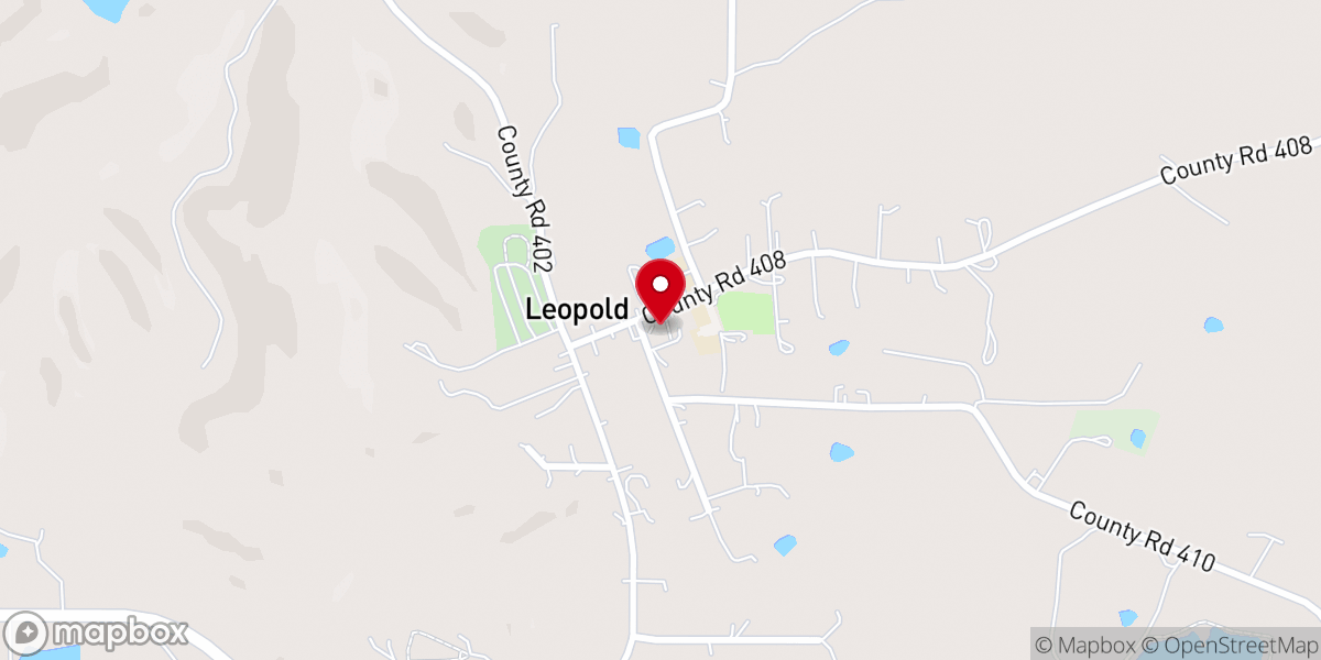 Map showing location of Saint Johns Church