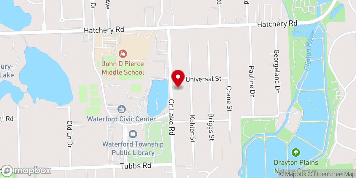 Map showing location of Redeemer Church of Waterford