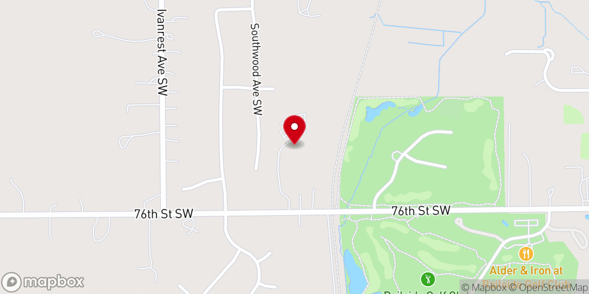 Map showing location of High Pointe Community Church