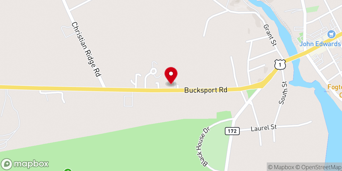 Map showing location of Ellsworth Seventh-day Adventist Church