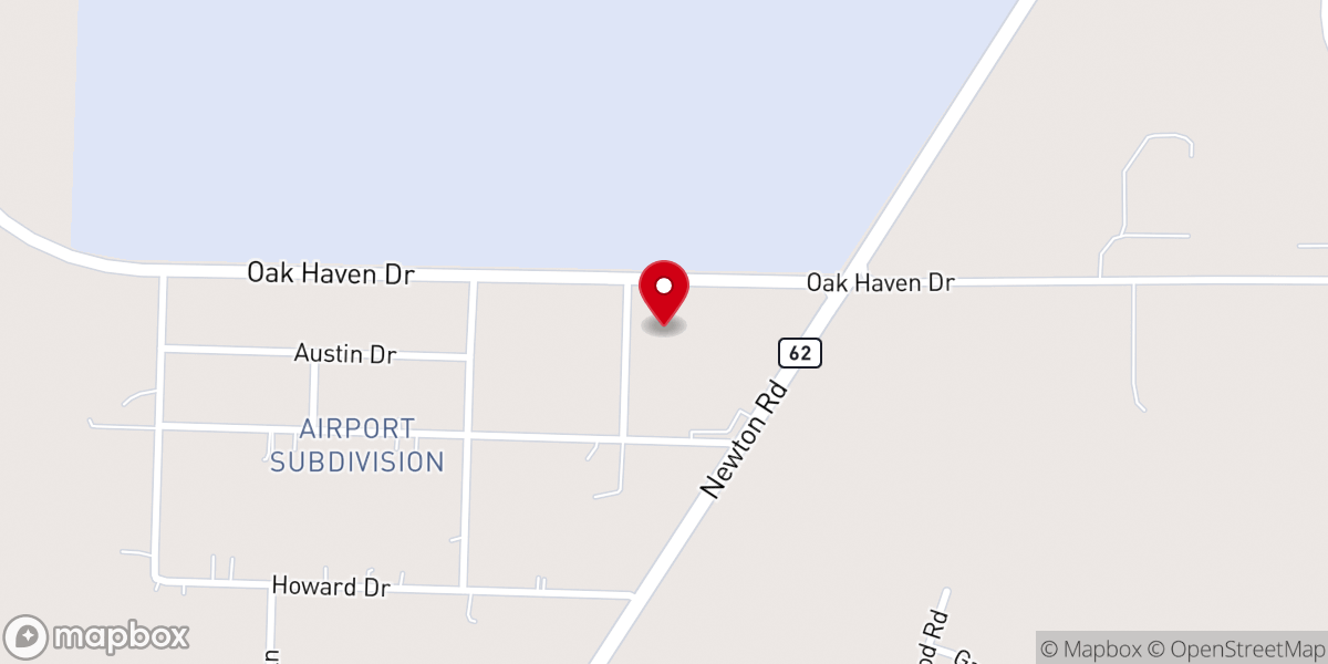 Map showing location of Cray Chapel CME Church