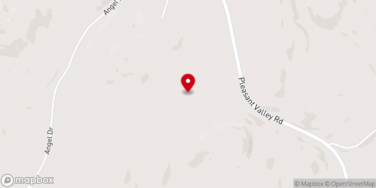 Map showing location of Nances Congregational Holiness Church