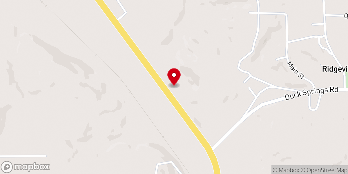 Map showing location of Solid rock church