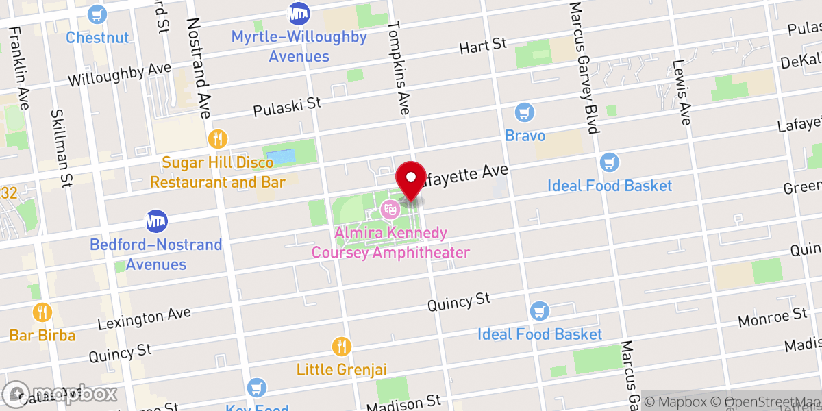 Map showing location of Drinnies - Chicken Wing Shrine