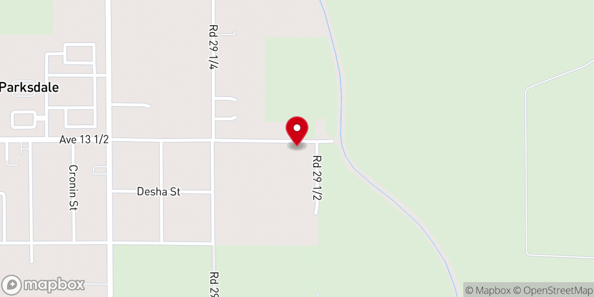 Map showing location of Iglesia Cristo es El Camino