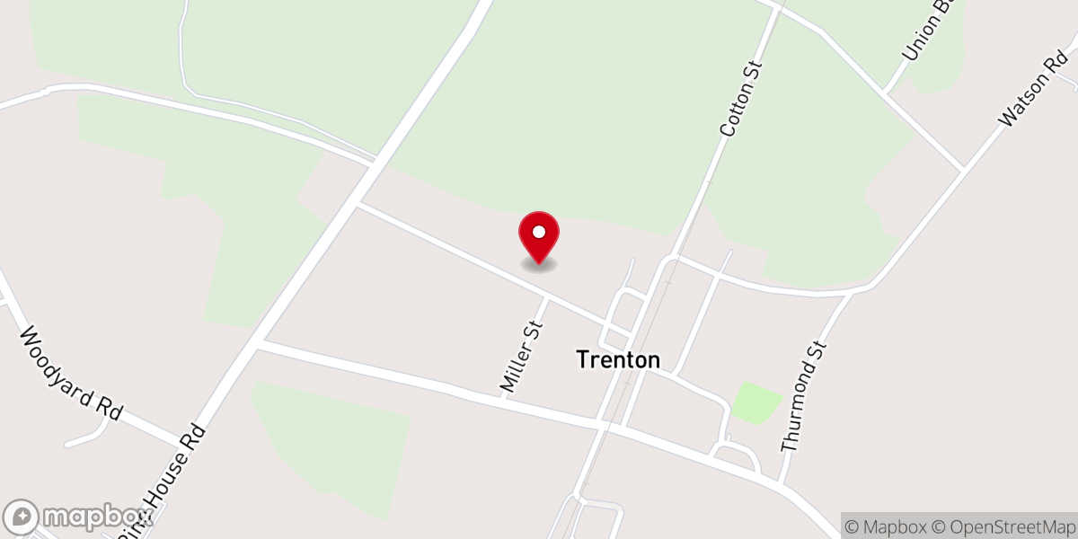 Map showing location of Church of the Ridge