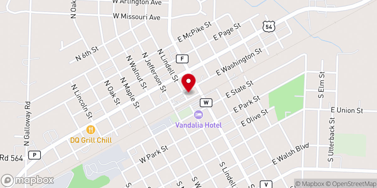 Map showing location of FBC Multi-Purpose Building