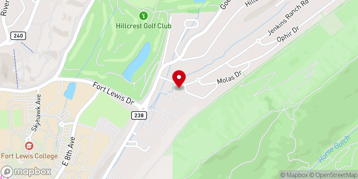 Map showing location of Mosaic