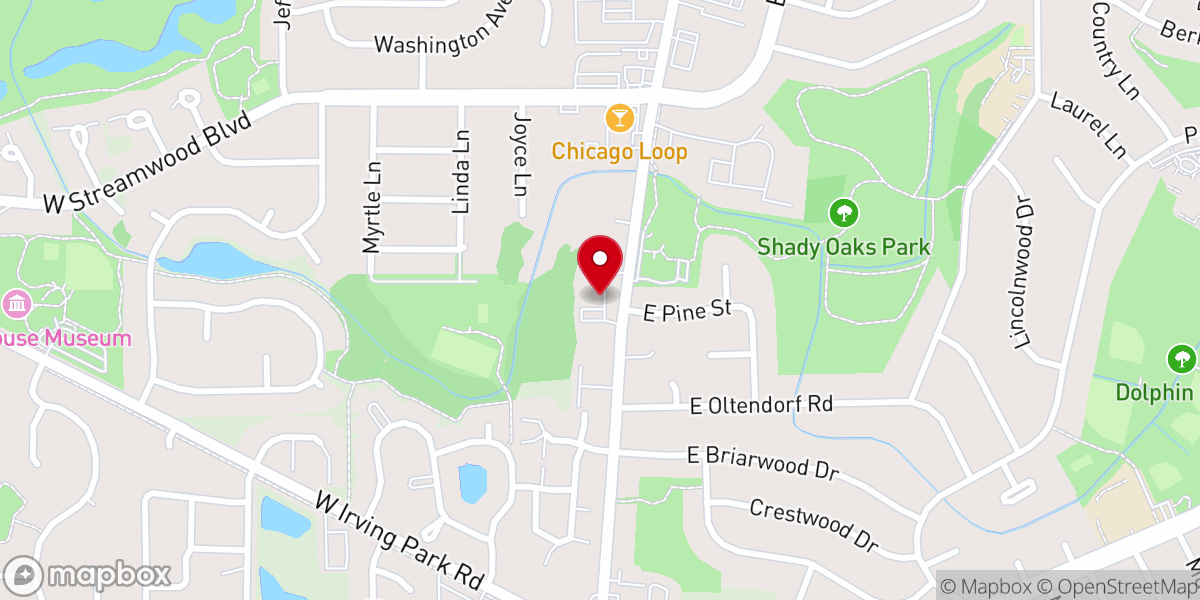 Map showing location of Mercy Community Church