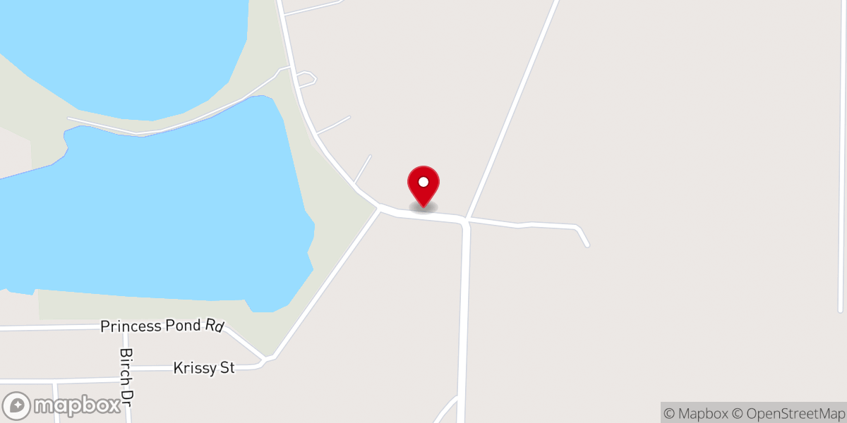 Map showing location of Mt Calvary Holiness Church