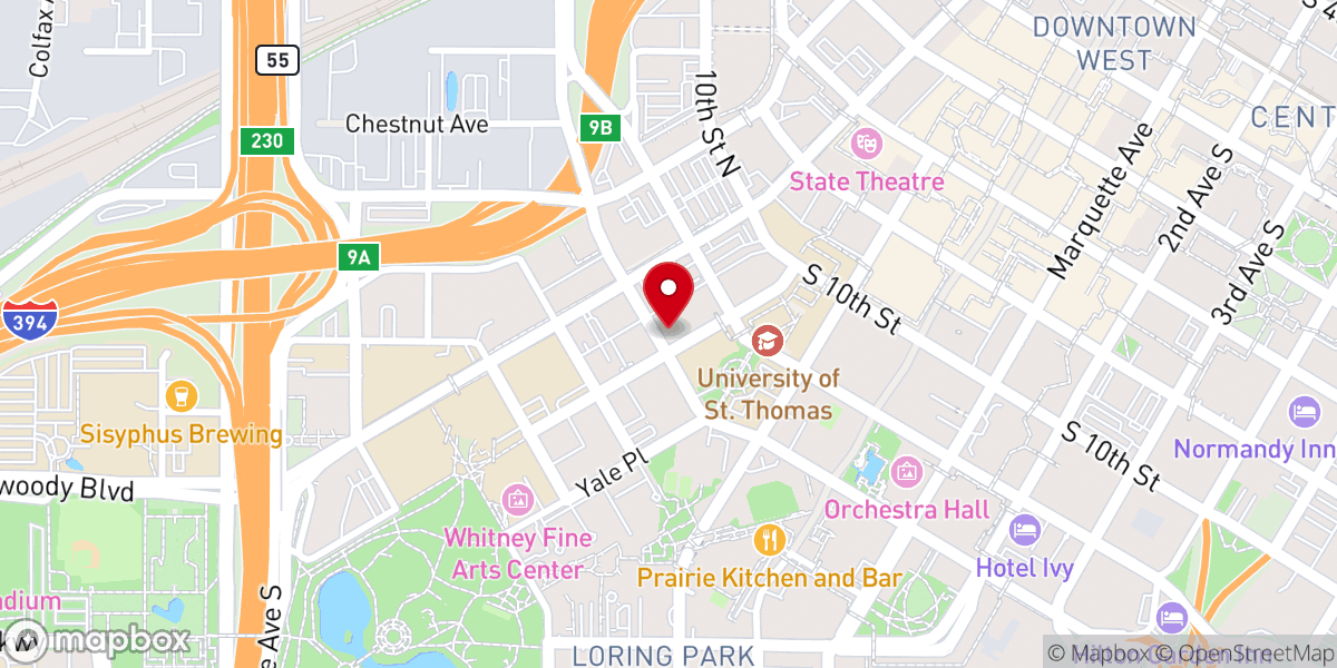 Map showing location of Wilberforce International Institute