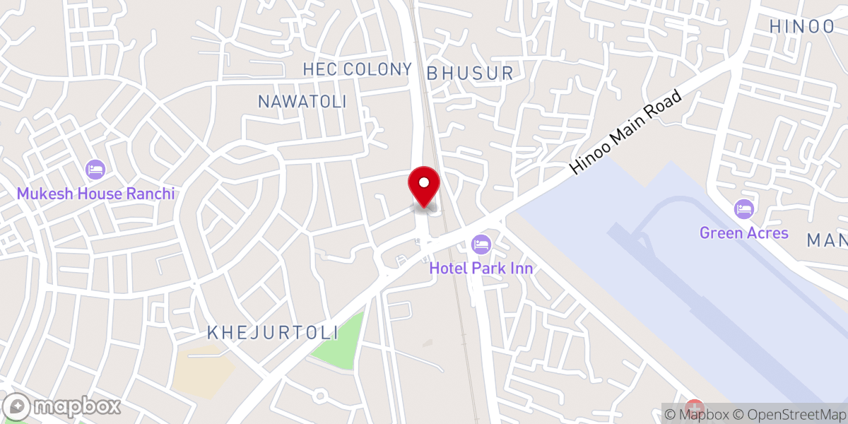 Map showing location of Good Samaritan G.E.L. Church