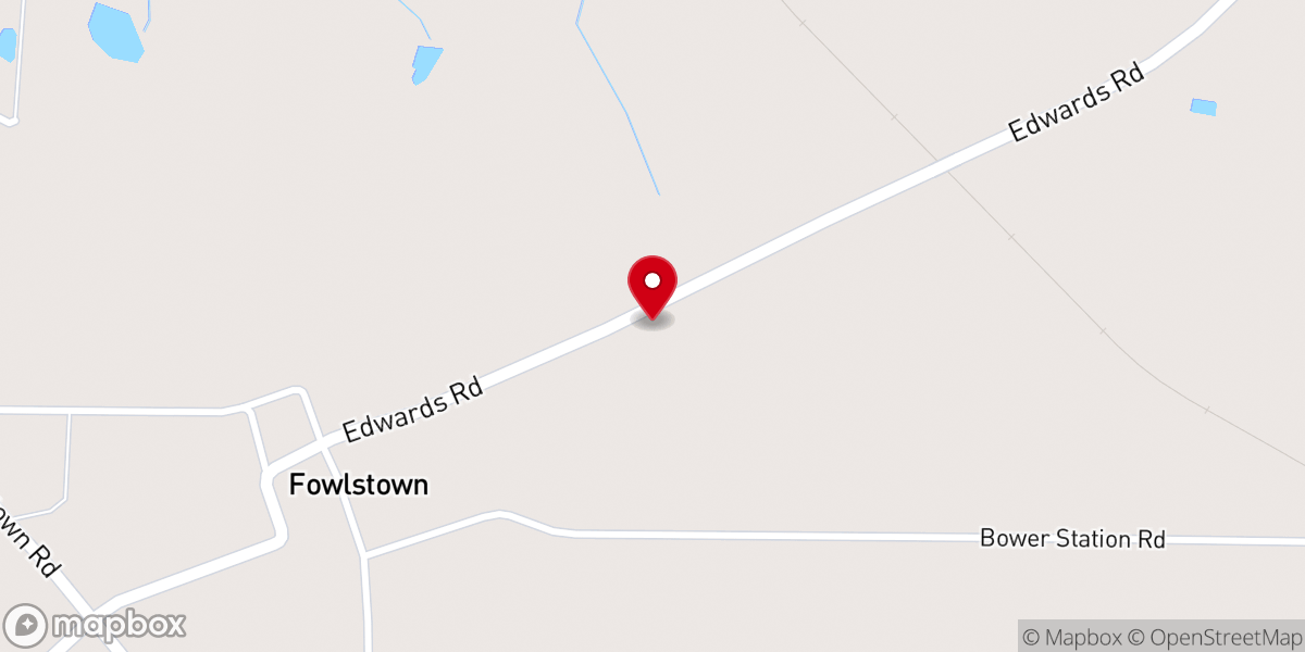 Map showing location of St Thomas Church