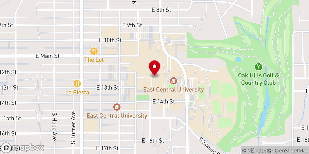 Map showing location of Boswell Chapel