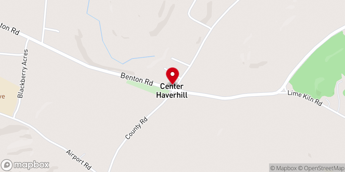 Map showing location of Church at the Crossroads Advent Christian Church