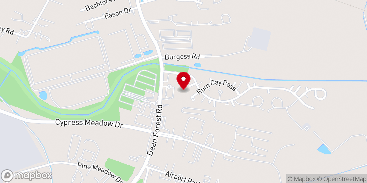 Map showing location of Renewed Minds Worship Center Inc