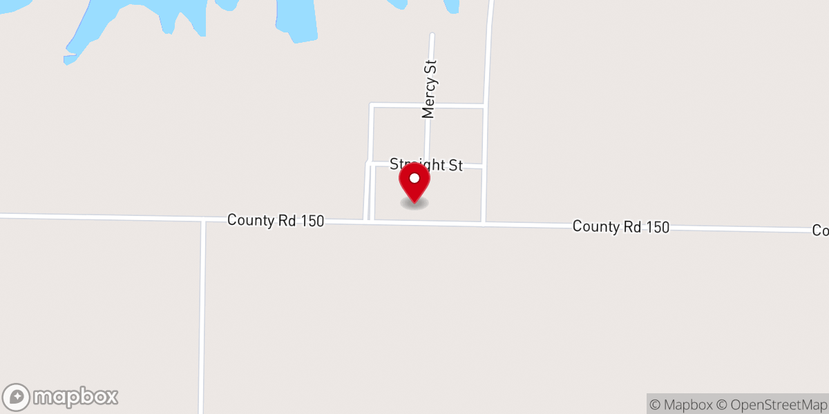 Map showing location of Heartland Community Church