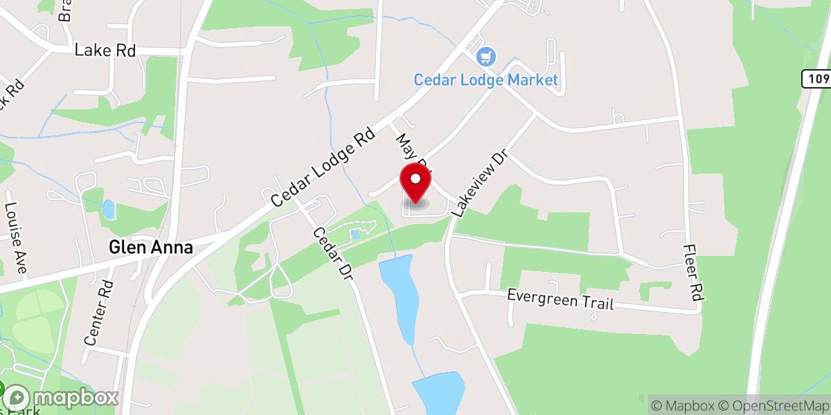Map showing location of Wellspring Community Church