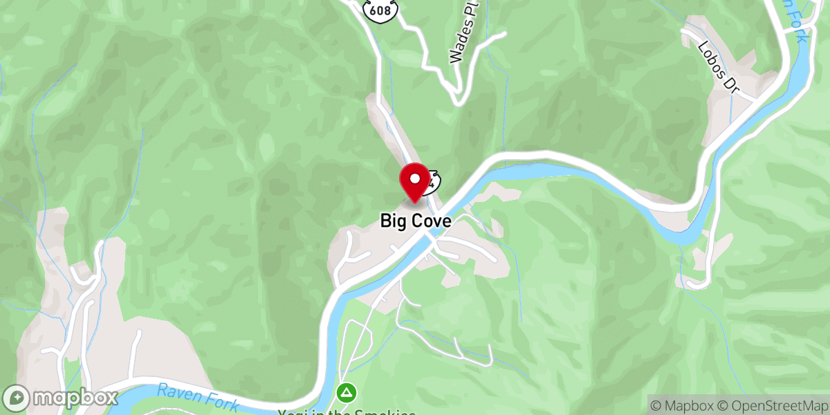 Map showing location of Cherokee Church of the Nazarene