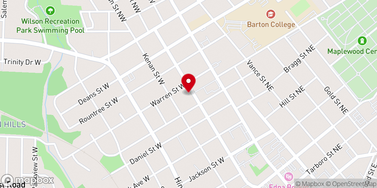 Map showing location of New MT Calvary Church of Deliverance