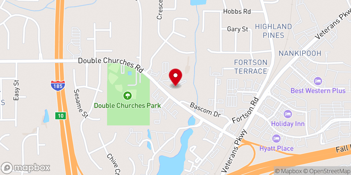 Map showing location of St Stephen's Church