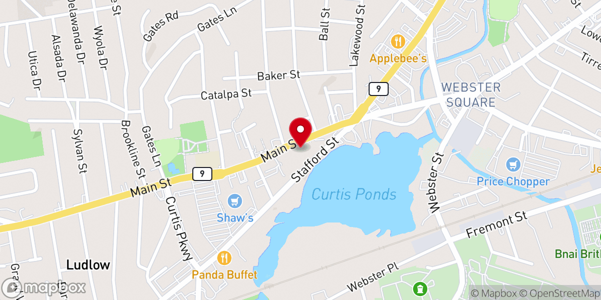 Map showing location of Christ Apostolic Church