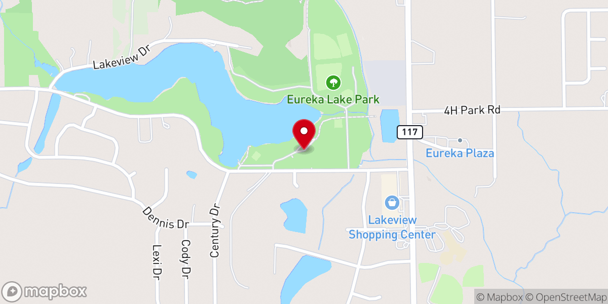 Map showing location of Charters of Freedom - Eureka, IL