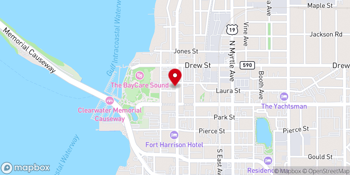 Map showing location of Restoration Church
