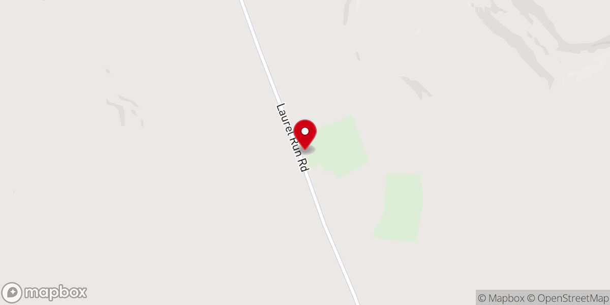 Map showing location of Maple Grove Church