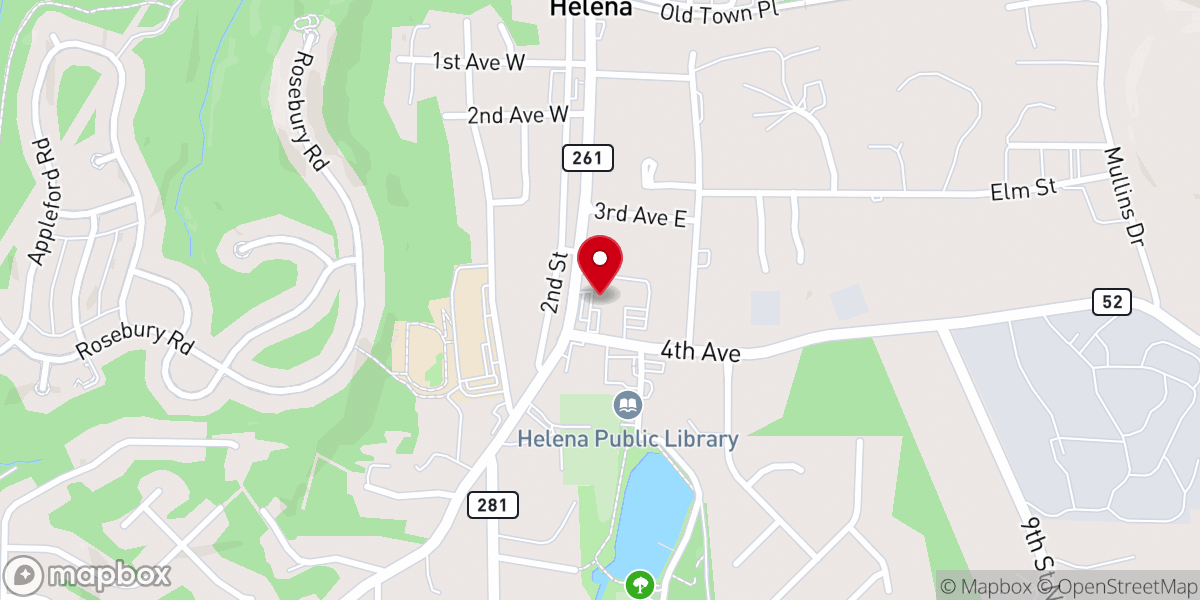 Map showing location of The Church at Old Town