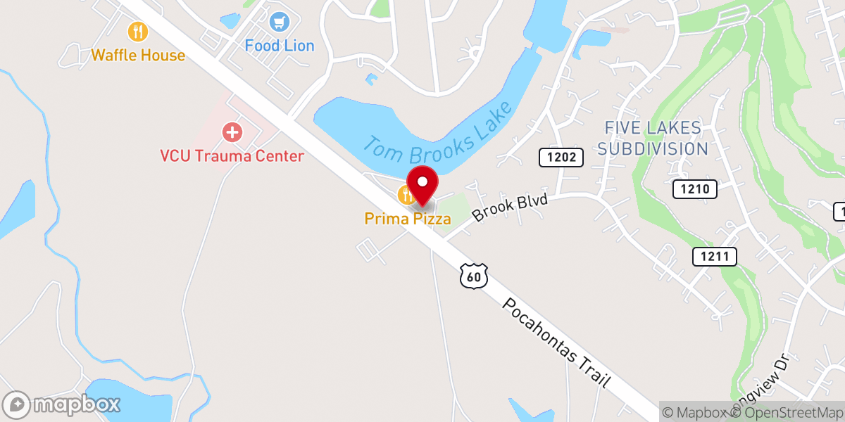 Map showing location of New Kent Christian Academy - Quinton