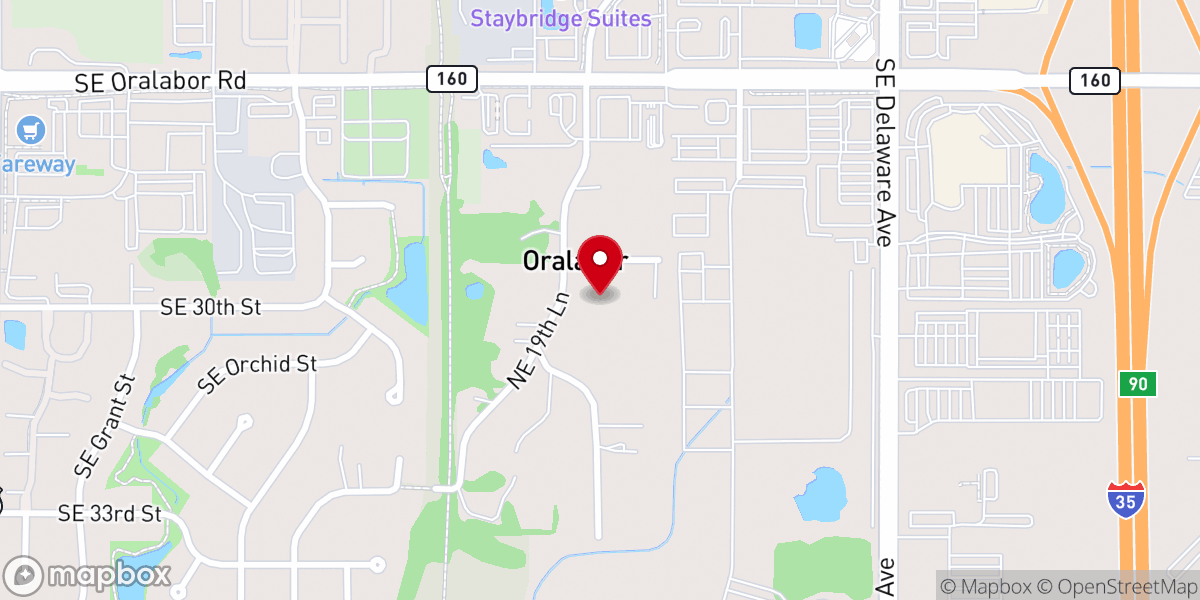 Map showing location of Mount Zion Baptist Church