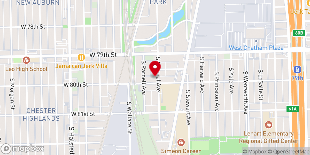 Map showing location of Pleasant Hill Baptist Church