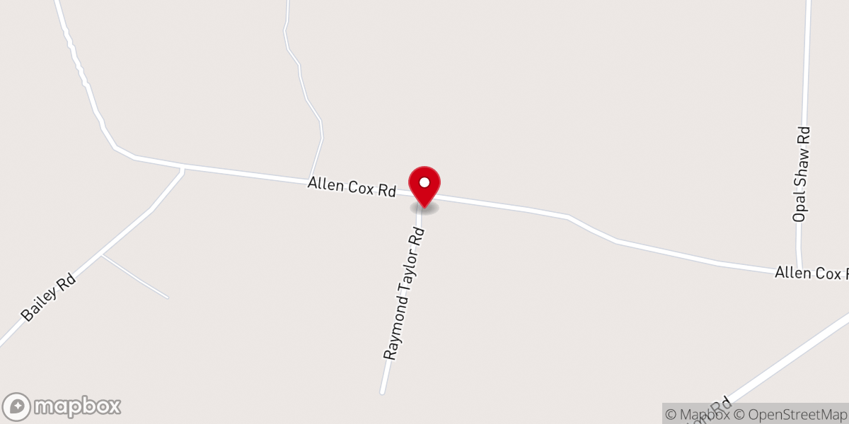 Map showing location of Republican Primitive Baptist Church