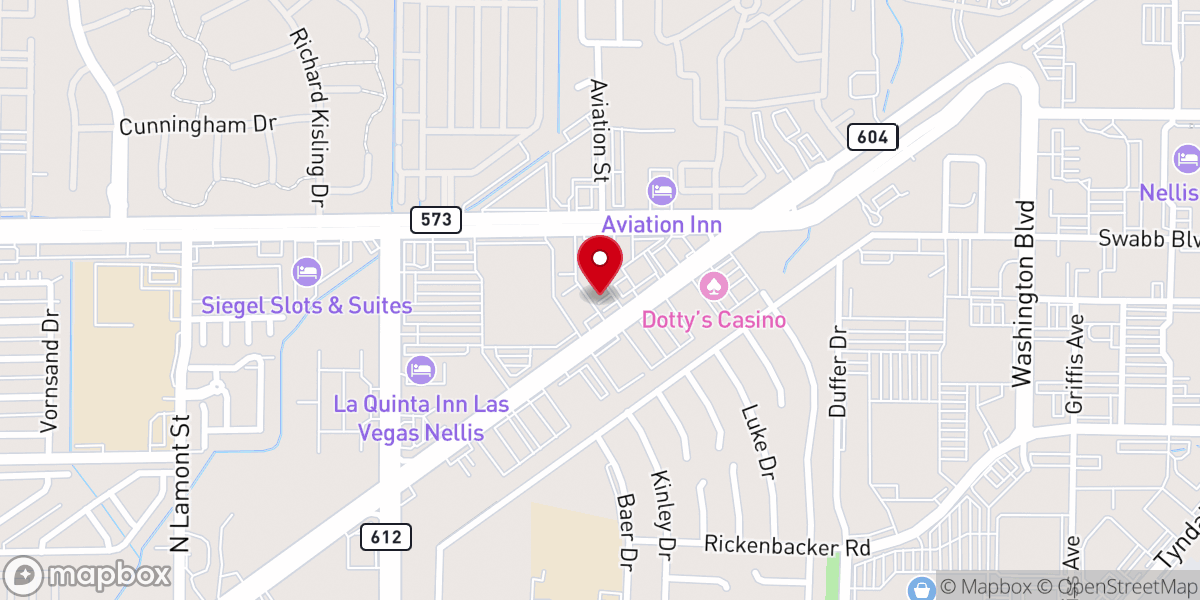 Map showing location of The Foundation Christian Center