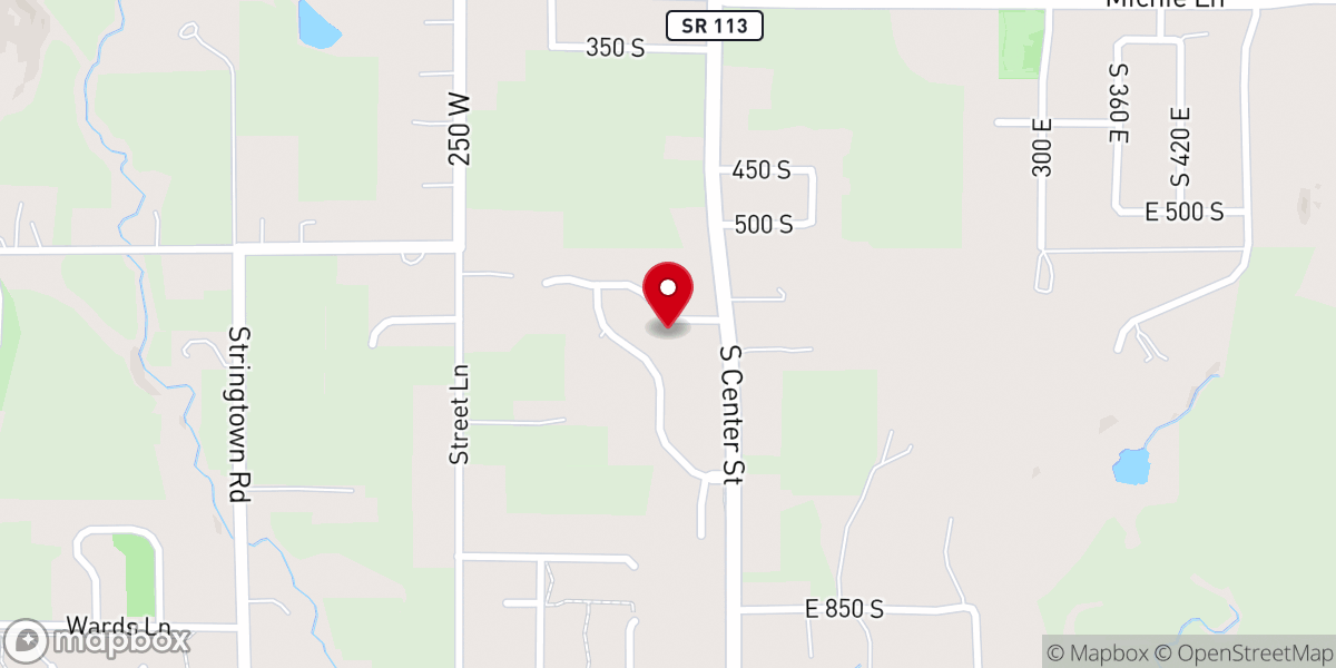 Map showing location of David a and Beth B Burton Family History Organization