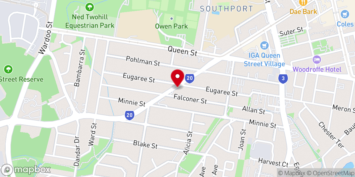 Map showing location of CrossLife - a baptist church