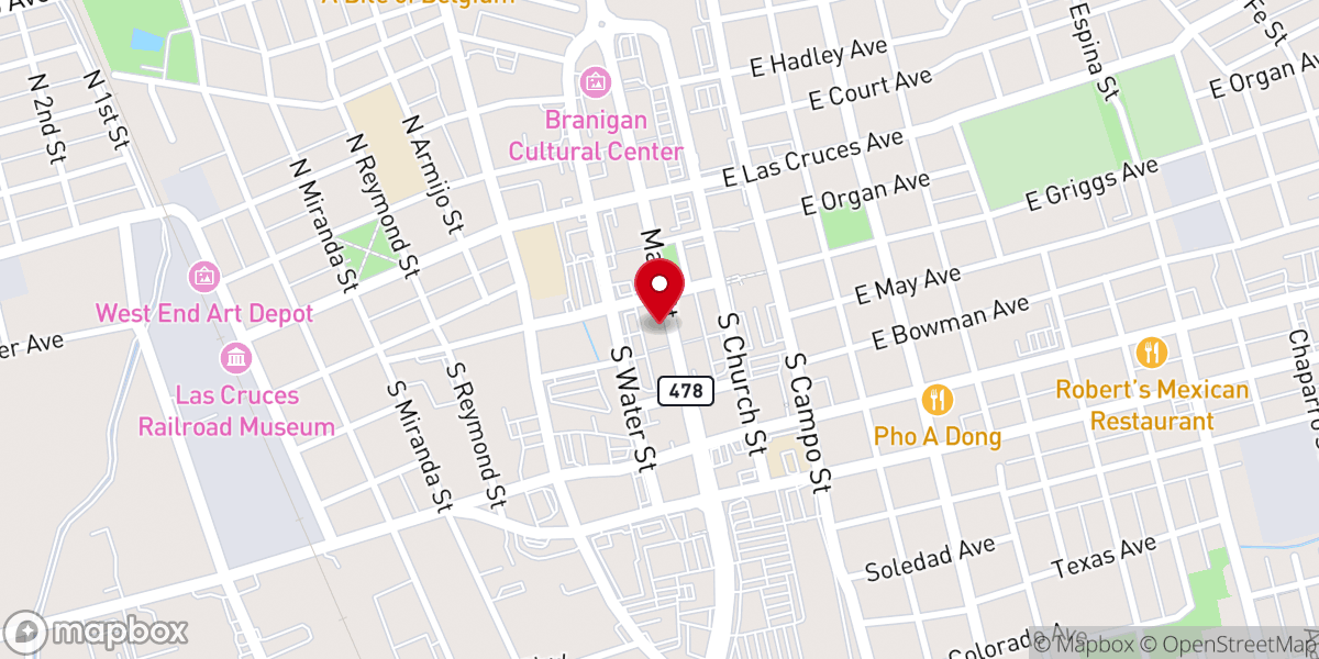 Map showing location of Power Of Praise Fellowship