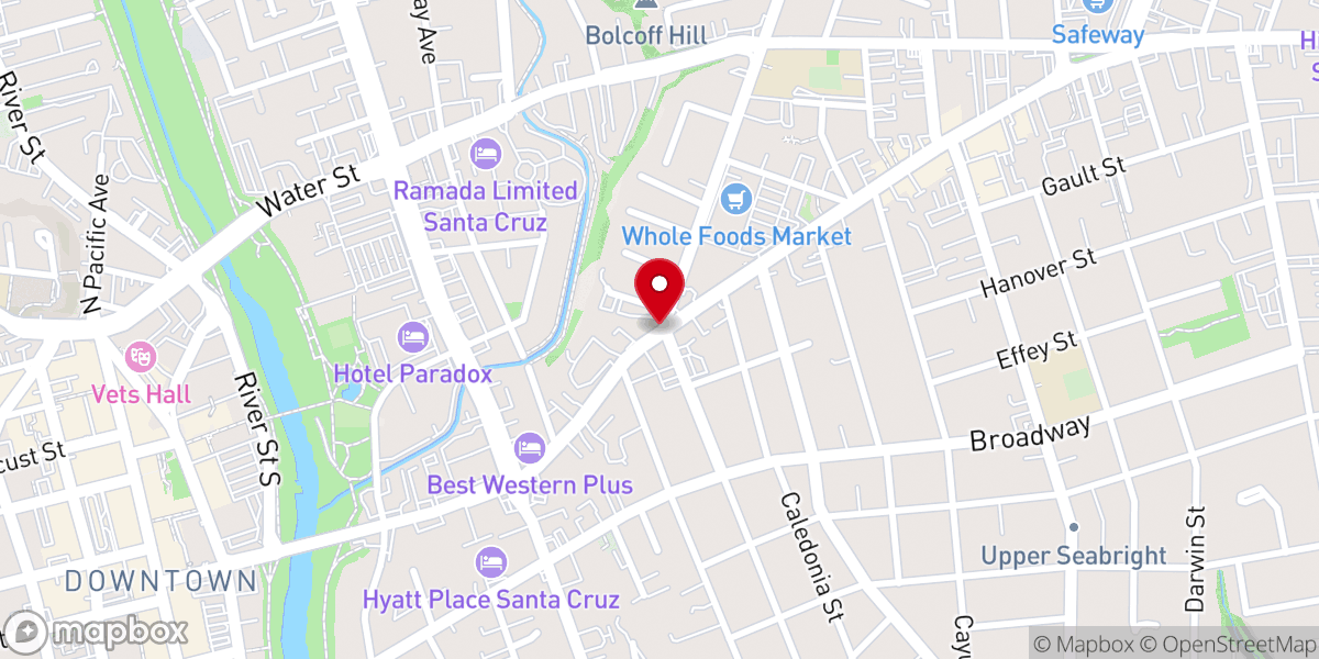Map showing location of Inner Light Ministries