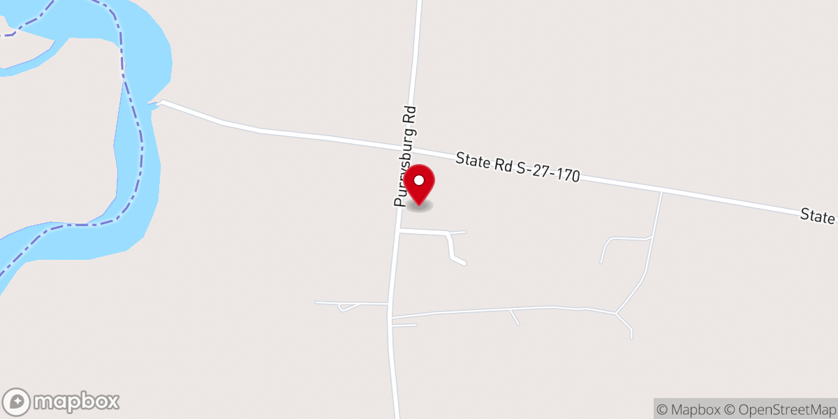 Map showing location of Faith Gospel Temple Dlvrnc Center