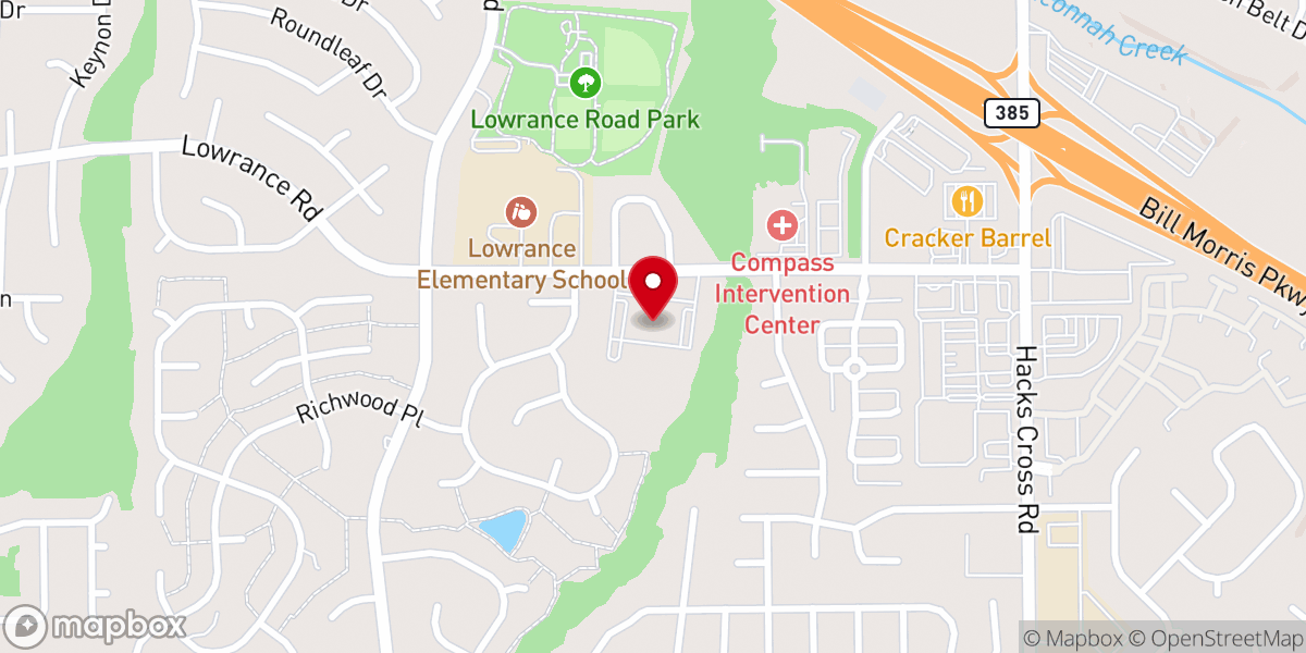 Map showing location of St Brigid Catholic Church Parking