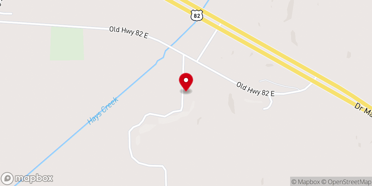 Map showing location of Old Mountain Outdoor Adventures