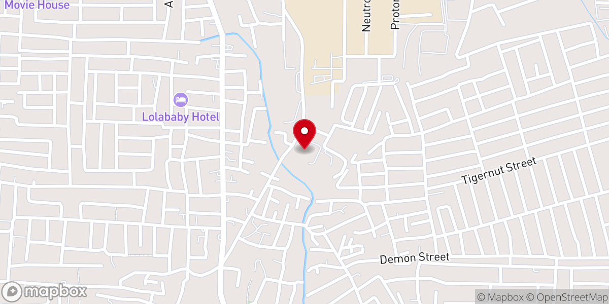 Map showing location of St. Patrick Catholic Church