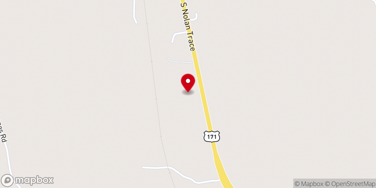 Map showing location of Union Baptist Church