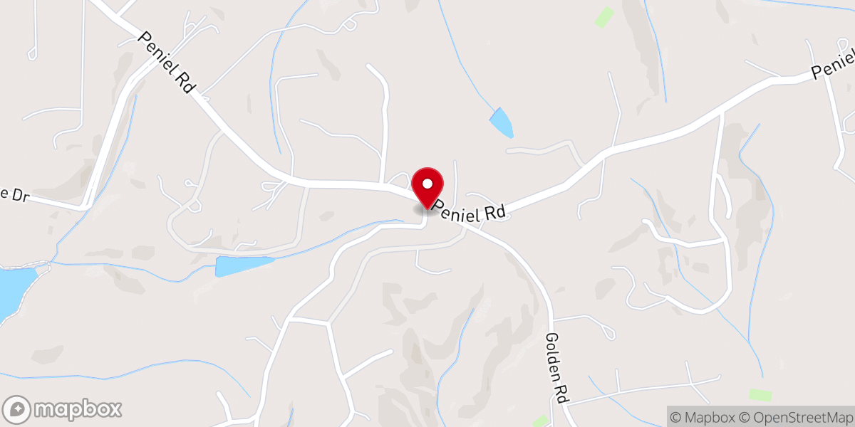 Map showing location of Morgan Chapel Village