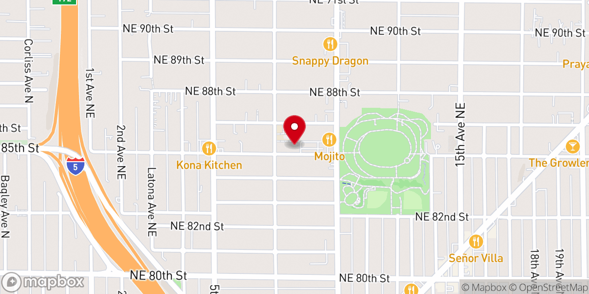 Map showing location of St. Catherine of Siena Catholic Church
